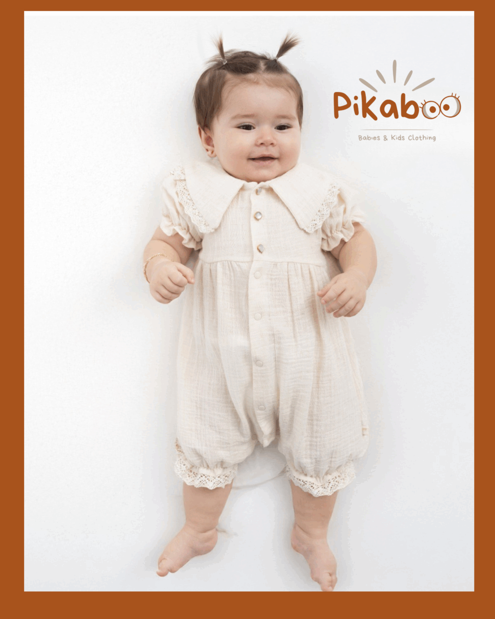 Combinaison effet lin avec col banane